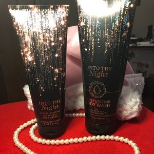Into the Night Body Wash and Body Creme Lotion